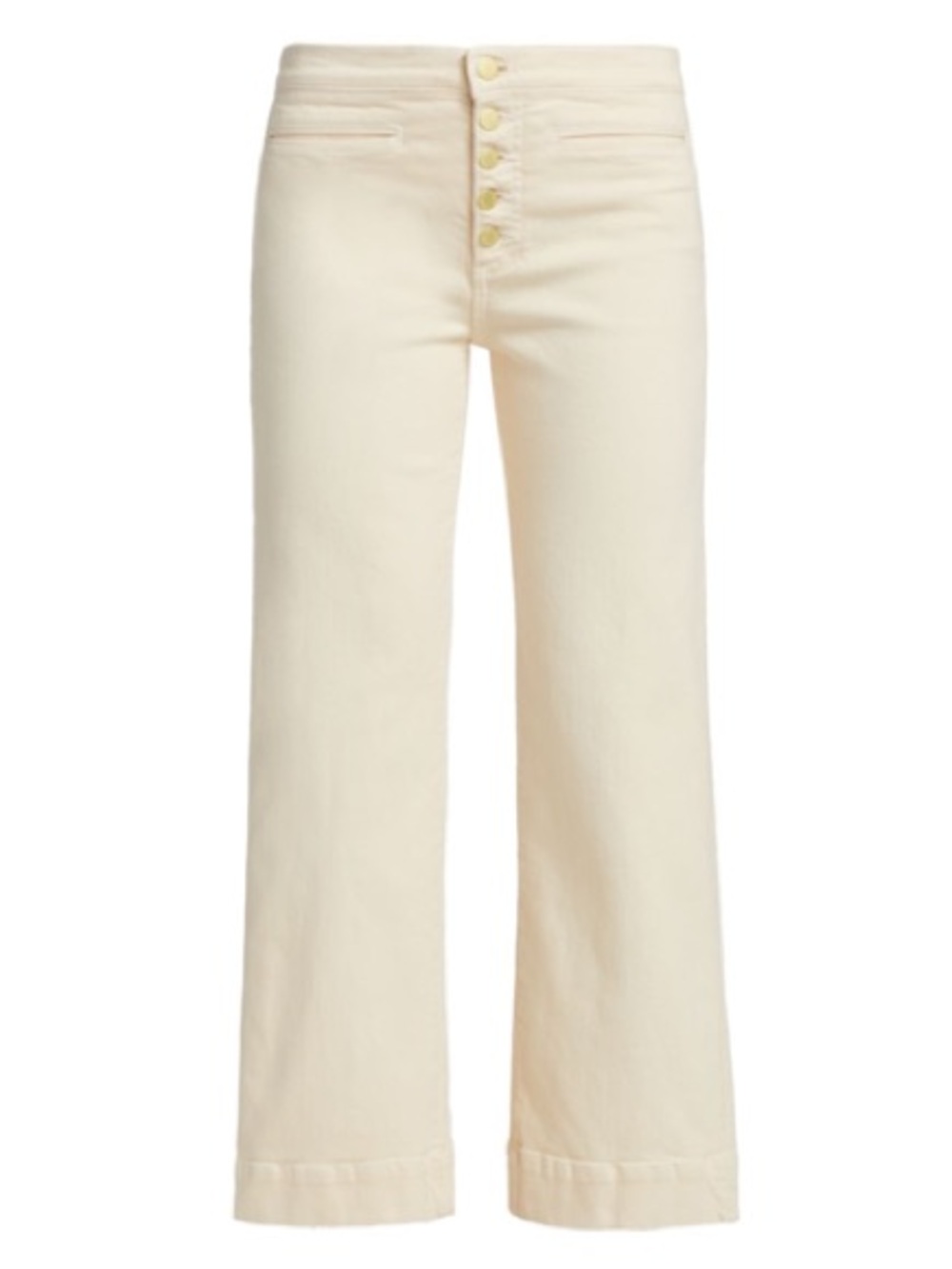 NWT Ramy Brook Wide Leg Designer Jeans in Neutral Color, Old Money Pants, Cream